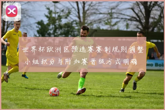 世界杯欧洲区预选赛赛制规则调整 小组积分与附加赛晋级方式明确